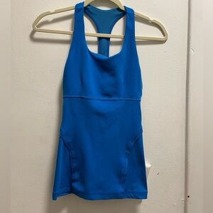 Lululemon Electric Blue Workout Top